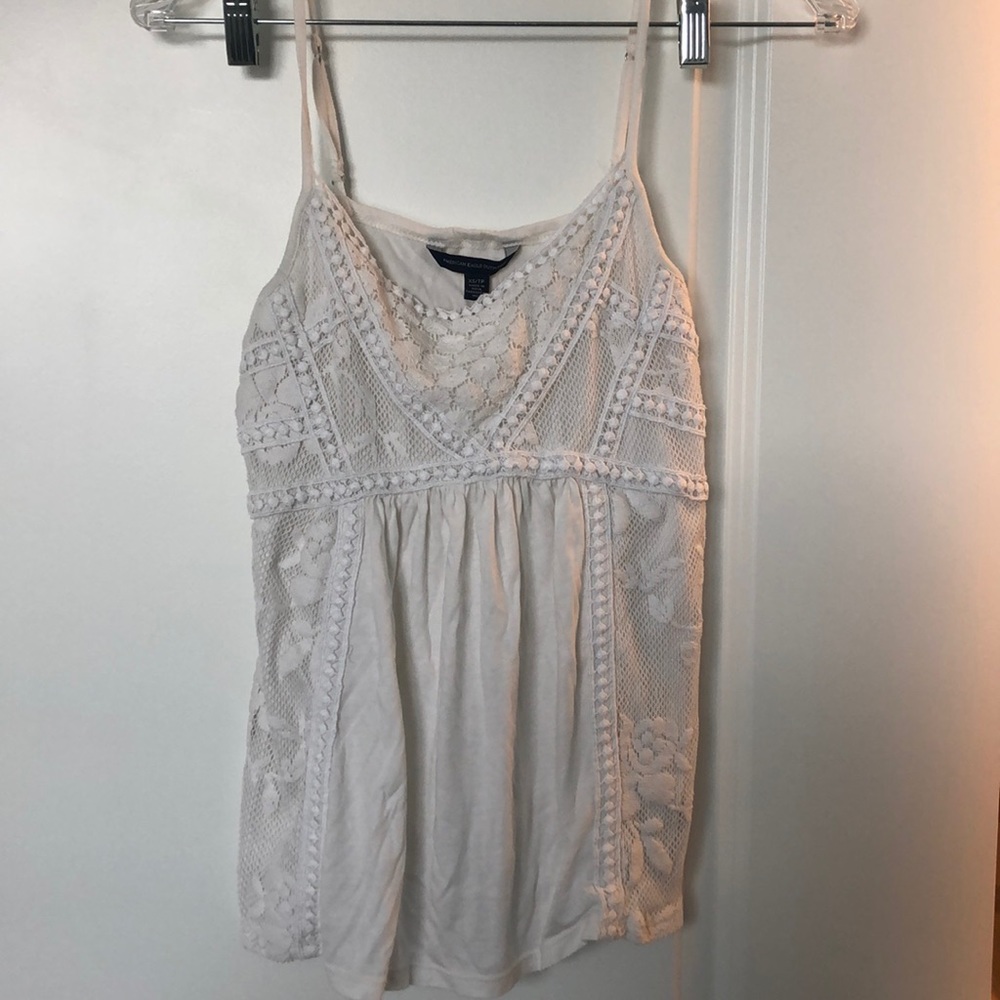 WHITE TANK TOP